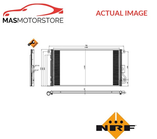 Air con condenser nrf - condenser,