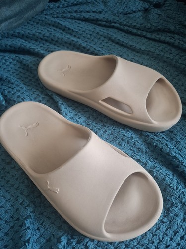 Puma sliders beige slip - beige,