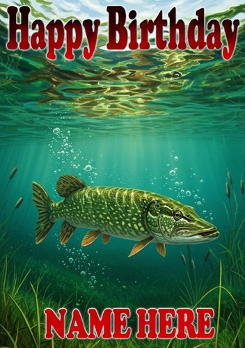 Pike fish codez5 birthday - ,