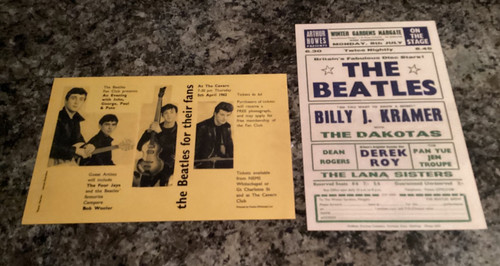 The beatles carded - beatles, pete