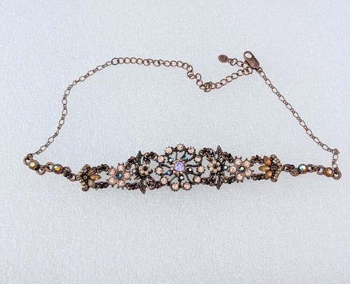Vintage ornate choker necklace - vintage,