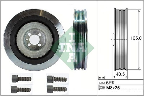 Fits ina 544 0080 - ina, belt