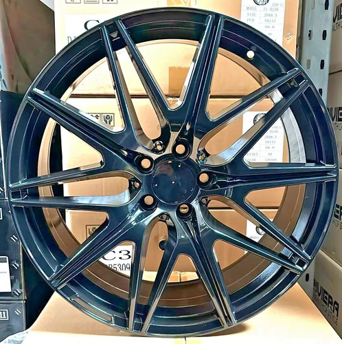 Gloss black alloy wheels - 20",