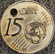 Shopping cart token - 15 cents ?? NETHERLANDS 