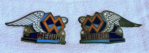 Vintage meguro cloisonne tank - meguro,