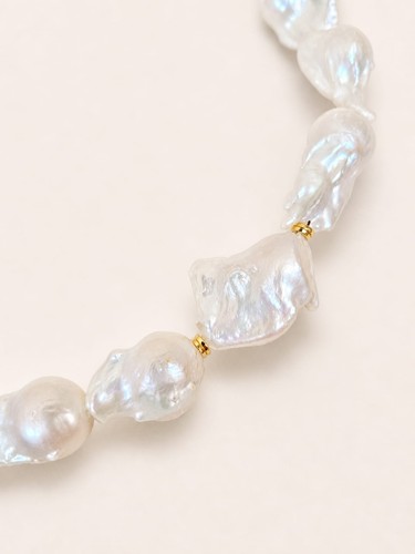 Aaa natural baroque pearl - baroque,