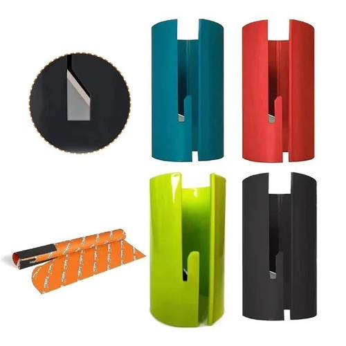 Sliding wrapping paper cutter - wrapping,