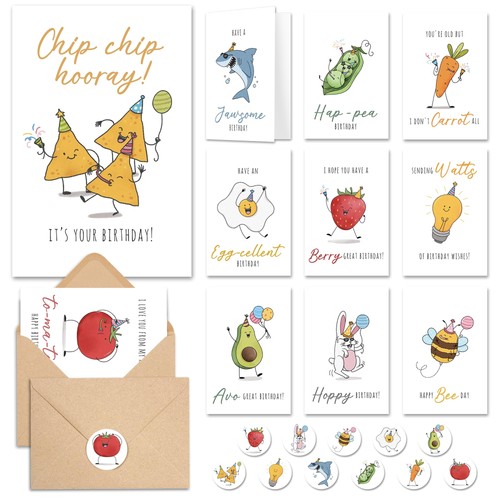 Birthday cards with - cards, 4