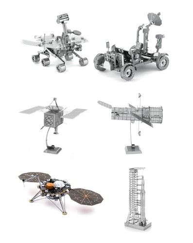 Space metal models - space,
