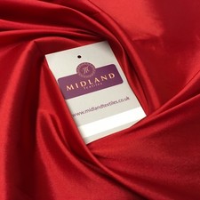 £6.50 Plain Taffeta Faux Silk