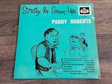 Paddy Roberts - Strictly For Grown Ups - 10" vinyl