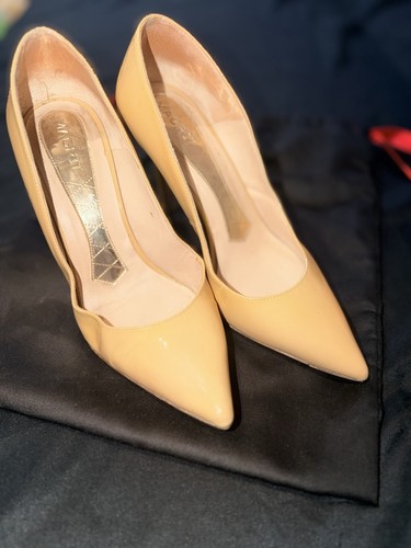 Magrit nudepatent leather - nudepatent,