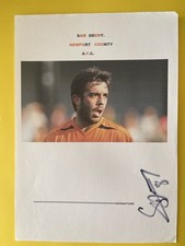 Sam Deering - Newport County A.F.C.signed Picture