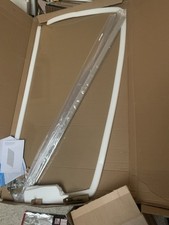 Aqualox Half Frame Bath Screen