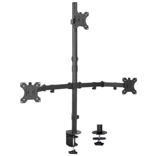 Triple monitor desk mount - monitor,