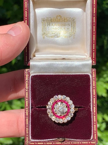 18ct gold 55ct - gold, ruby