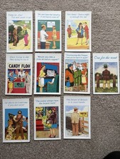 10x Vintage Sea Lion Publishers Saucy Seaside Postcards Unposted