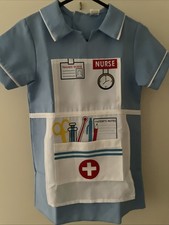 Child’s 5-7 Years Nurse Dress Up Outfit New Freepost