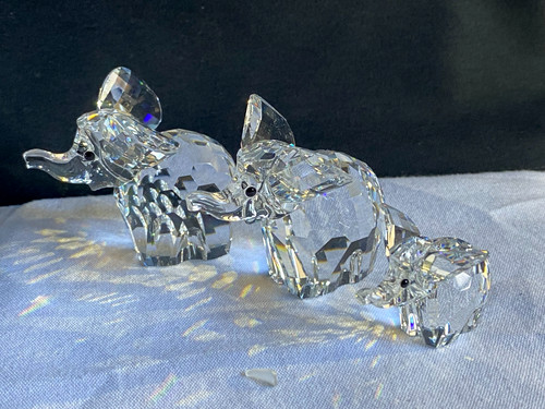 Group three swarovski - group, of