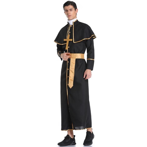 Adult men priest costume - adult, men's