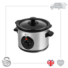 Swan Slow Cooker Stainless