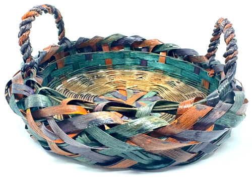 Vintage wicker basket - with, 2