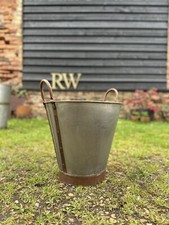 Galvanised Planter / Plant Pot / Shrub Tree Planter / Garden Patio Olive Pot