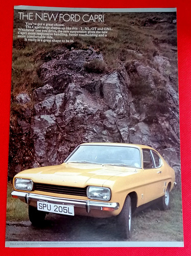 1972 ford capri - ford, (facelift)