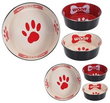 Dog Bowl Stainless Steel Dog Pet Puppy Animal Feeding Water Food Bowl 
