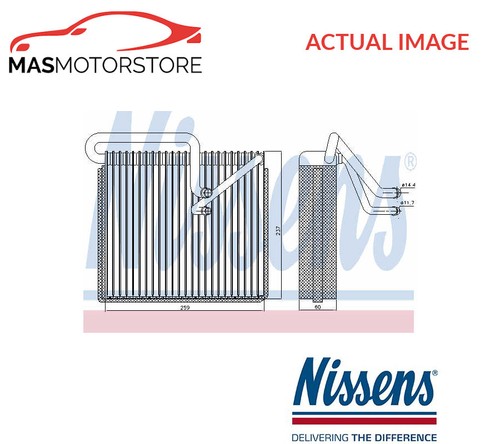 Evaporator air conditioning - air,