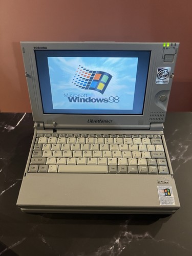 Toshiba libretto 110ct vintage - toshiba,