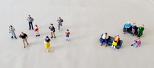 Hornby OO Gauge Model Railway Figures 7116 Town People & 7119 Sitting People .