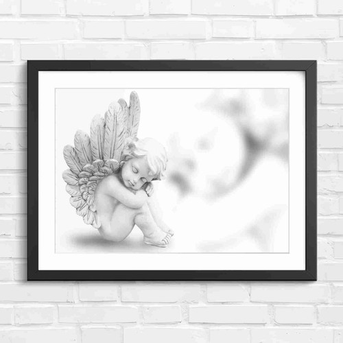 Sleeping cherub angel wings - sleeping,
