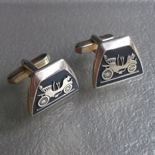 Vintage cufflinks retro - vintage,