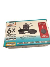 SCOVILLE Expert Never Stick 4+1 Piece Cookware Set 6X Stronger Than Other