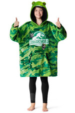 Jurassic World Blanket Hoodie - Jurassic World Fleece Oversized Hoodie