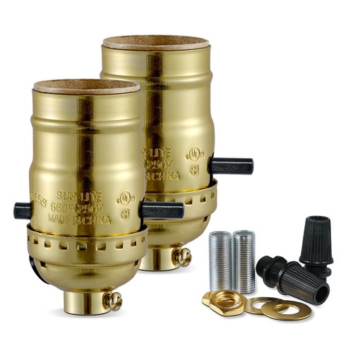 Lamp socket with push off - lamp,