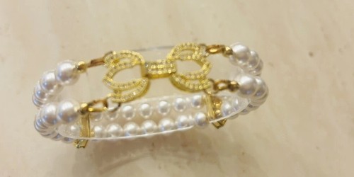 Bridal bracelet made - made, with