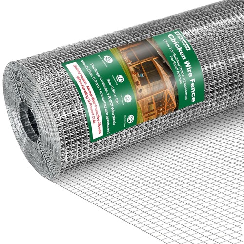 Chicken wire mesh roll - chicken, 10m