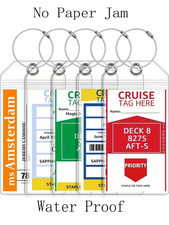 5PCS Cruise Ship Luggage Tags