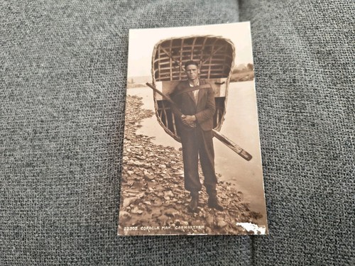 Coracle man carmarthen - coracle,