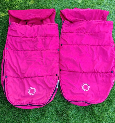 Bugaboo footmuff cosytoes - footmuff, red