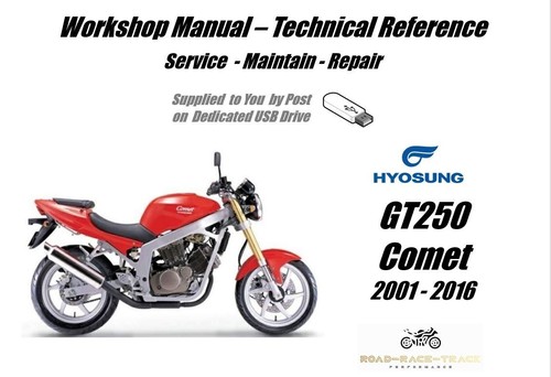 Hyosung gt250 comet service - hyosung,