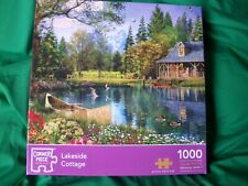 LAKESIDE COTTAGE CORNER PIECE  PUZZLE 1000 PIECES