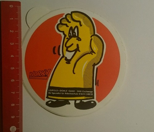 Sticker decal worky leipold - sticker/decal:, +