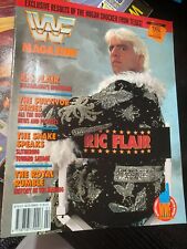 WWF WWE Magazine FEBRUARY 1992 Ric Flair  + Merchandise Cat