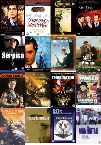 90 s dvd - 80's,