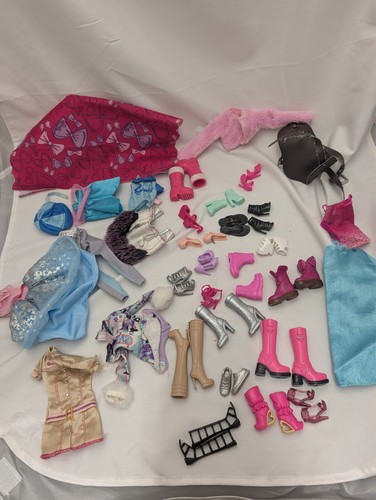 Vintage doll clothes job lot - doll,