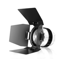 Fresnel Lens with Barn Doors