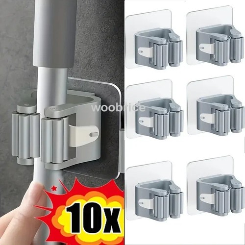 Mop holder self adhesive - mop, broom